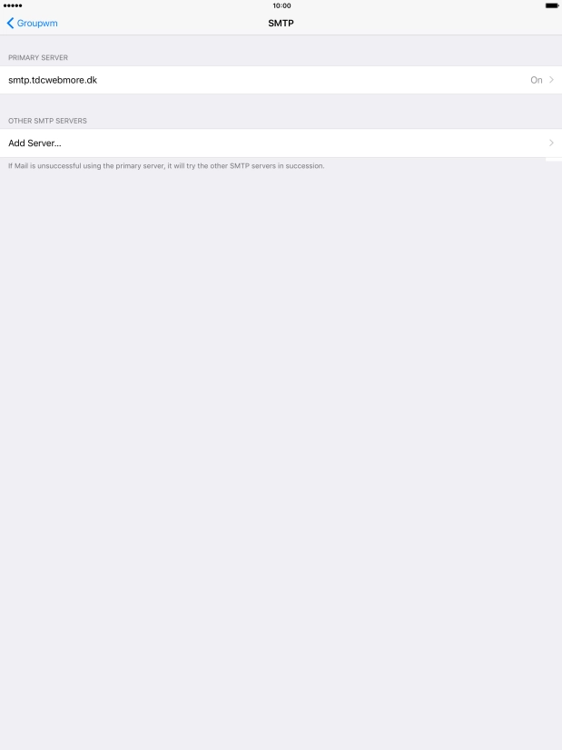 Press the field below 