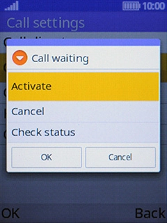 Select Activate to turn on the function.