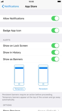 Press the indicator next to Press the indicator next to