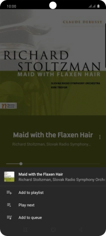 Press Add to playlist.