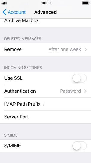Press Authentication.