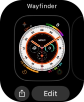 Slide your finger left on the screen.