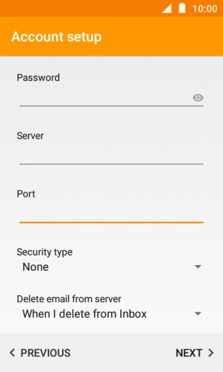 Press the drop down list below 