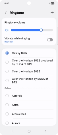 Press the required ring tones to hear them. Press the required ring tones to hear them.