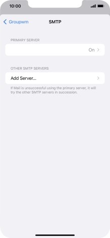 Press the field below 