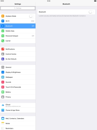 Press the indicator next to Press the indicator next to