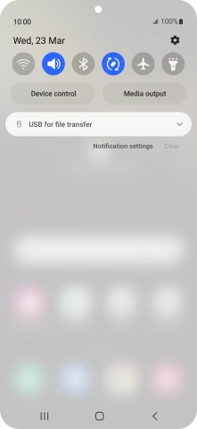 Press the drop down list. Press the drop down list.