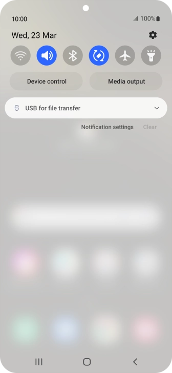 Press the drop down list. Press the drop down list.
