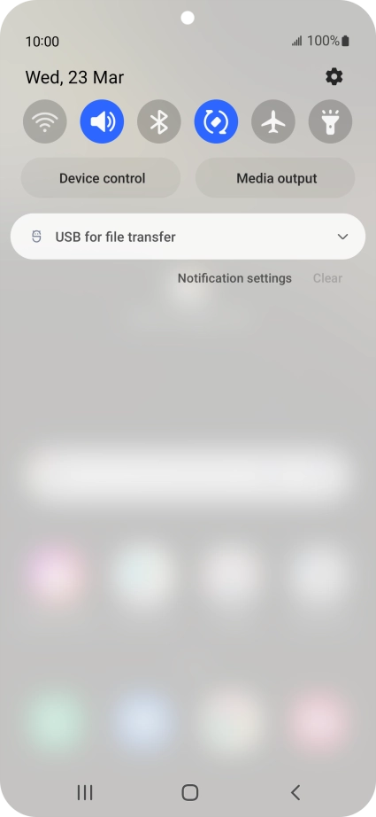 Press the drop down list. Press the drop down list.