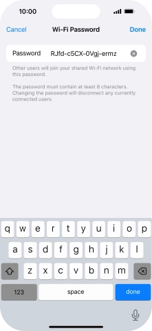 Press Done. Press Done.