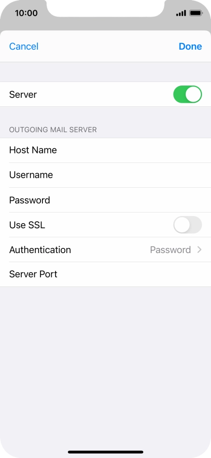 Press Authentication.