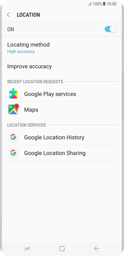 Press Locating method.