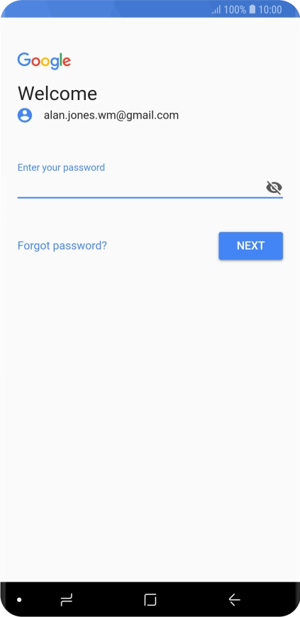 Press the field below Press the field below