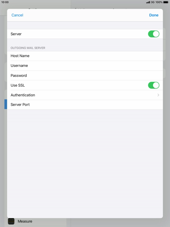Press the indicator next to Press the indicator next to
