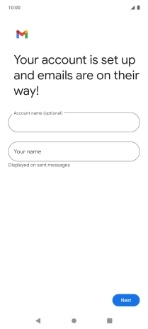 Press the field below 