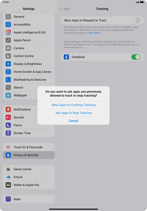 If you turn off the function, press the required setting. If you turn off the function, press the required setting.