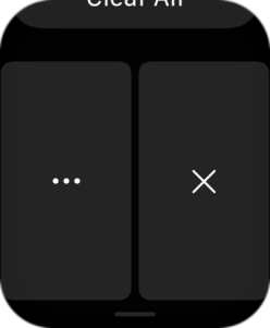 Press the delete icon to remove it.