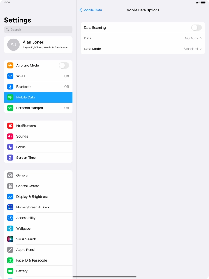 Press Data. Press Data.