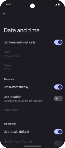 Slide your finger upwards starting from the bottom of the screen to return to the home screen.