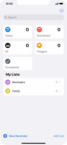 Slide your finger upwards starting from the bottom of the screen to return to the home screen.