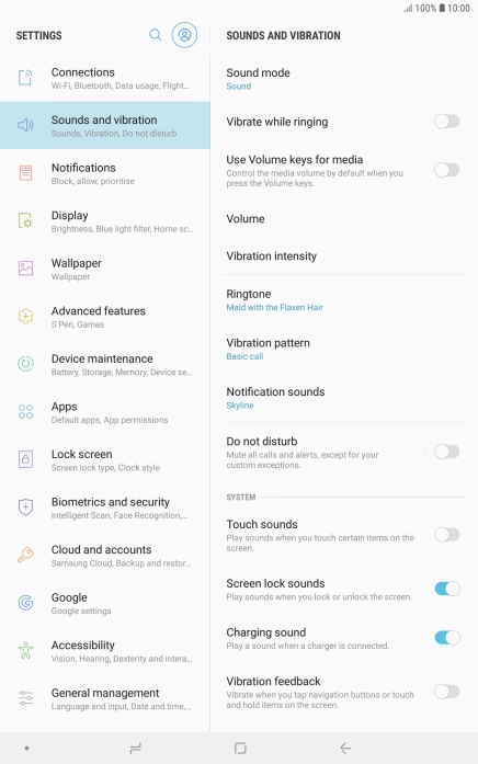 Press the Home key to return to the home screen. Press the Home key to return to the home screen.