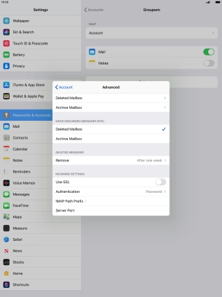 Press Authentication.
