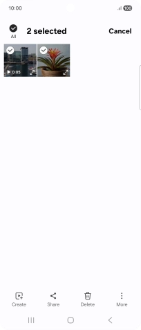 Press Share. Press Share.