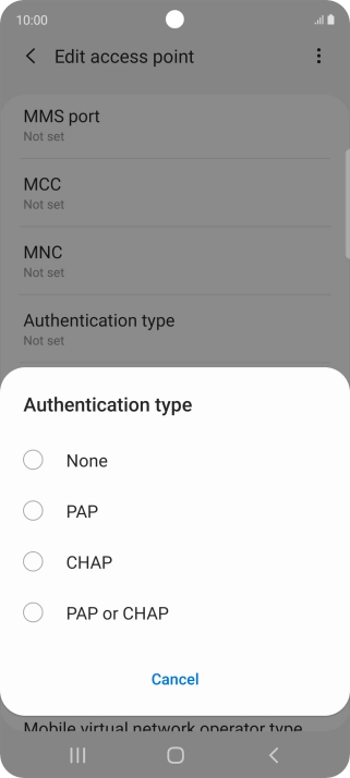 Press PAP. Press PAP.