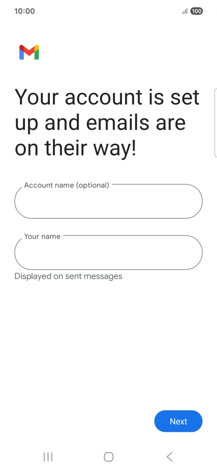 Press the field below 