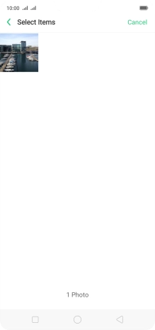 Press the required picture.