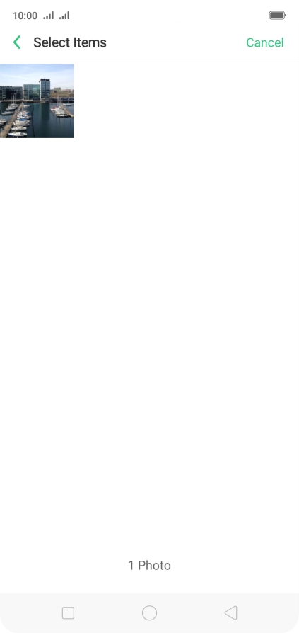 Press the required picture.