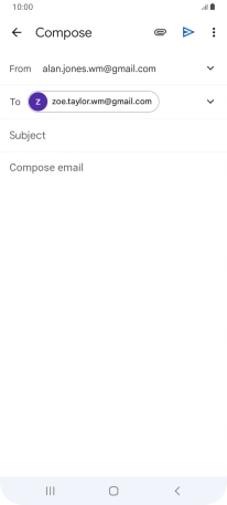 Press Subject and key in the required subject.