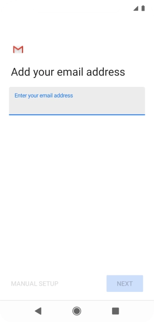 Press the field below 