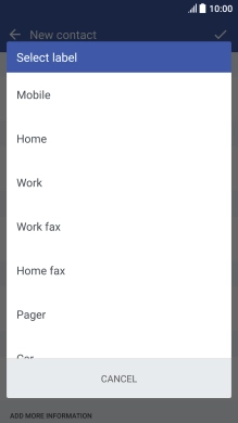 Press the required number type.
