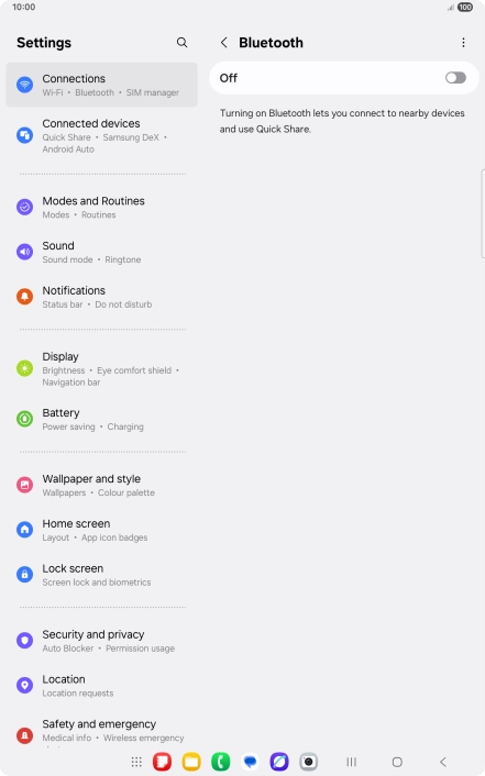Press the indicator to turn on the function.