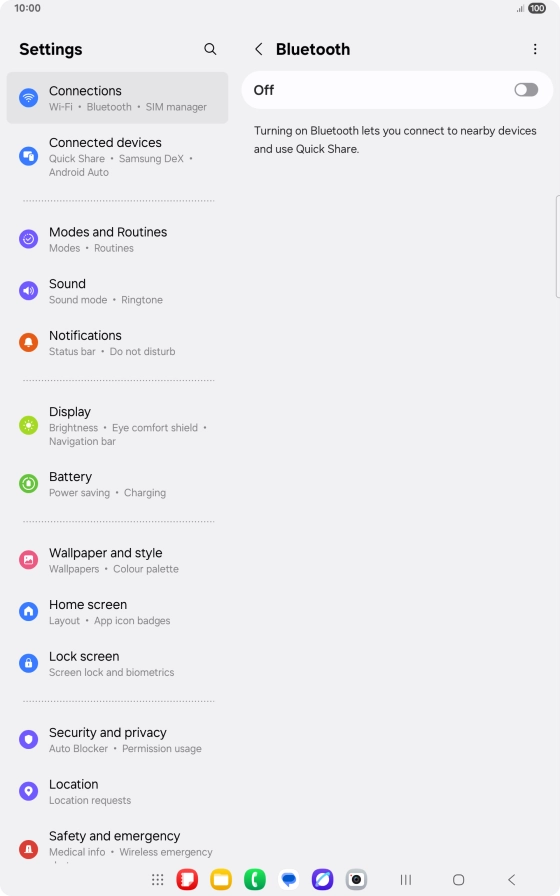 Press the indicator to turn on the function.