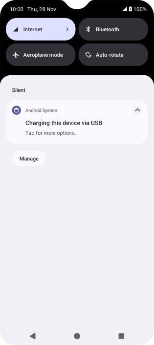 Press Tap for more options..