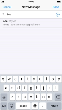 Press the required contact.