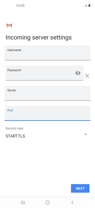 Press the drop down list below Press the drop down list below