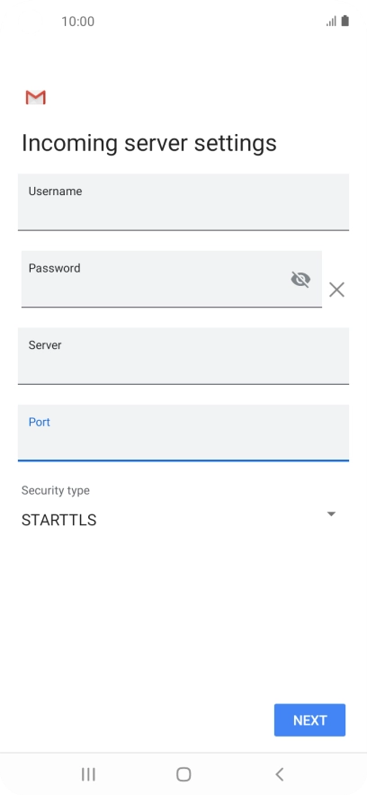 Press the drop down list below Press the drop down list below