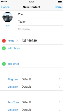 Press add email and key in the required email address.