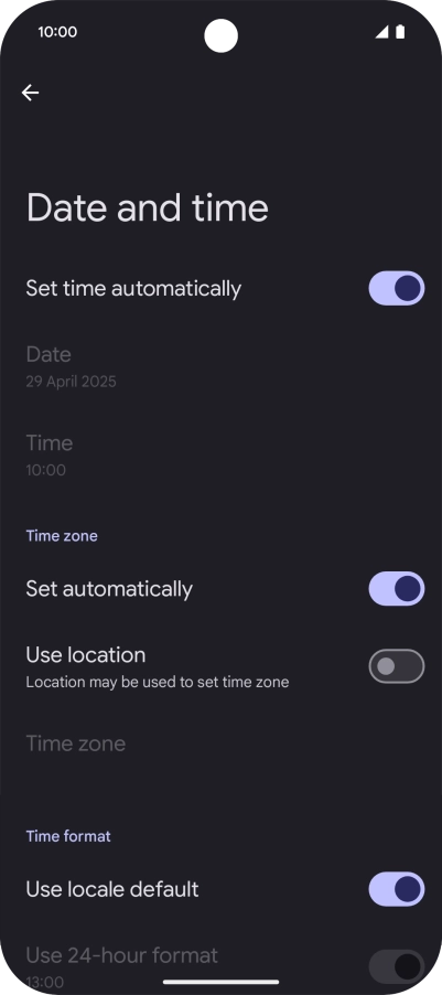 Slide your finger upwards starting from the bottom of the screen to return to the home screen.