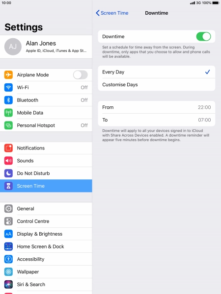 Press arrow left. Press arrow left.