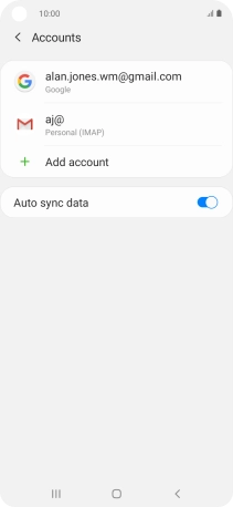 Press the Home key to return to the home screen. Press the Home key to return to the home screen.