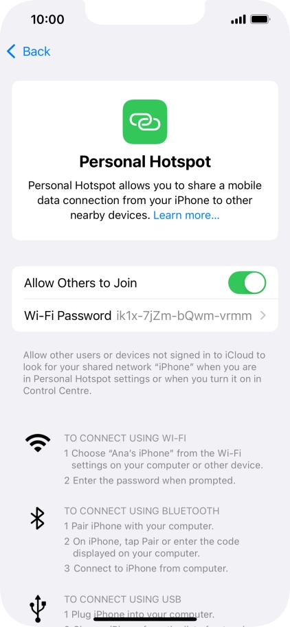 Slide your finger upwards starting from the bottom of the screen to return to the home screen.