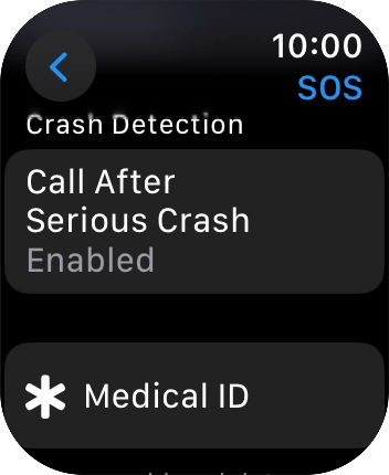 Press Medical ID. Press Medical ID.