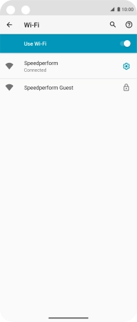 Slide your finger upwards starting from the bottom of the screen to return to the home screen.