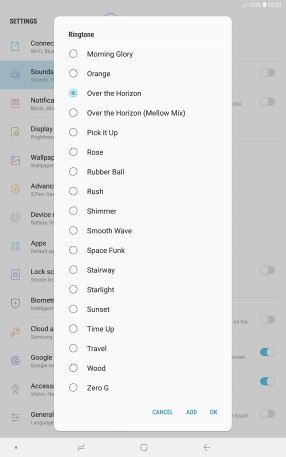 Press ADD. Press ADD.