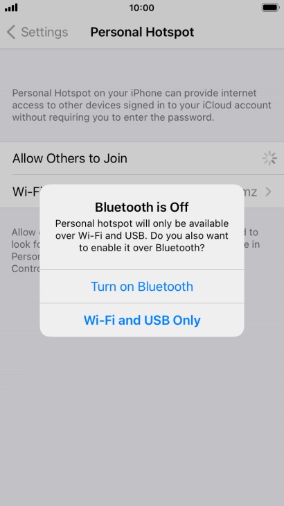 If Wi-Fi is turned on, press Wi-Fi and USB Only. If Wi-Fi is turned on, press Wi-Fi and USB Only.