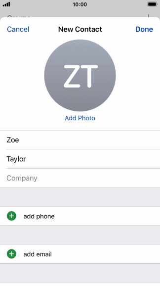 Press add phone. Press add phone.